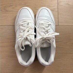 Nike White Ebernon Low Sneakers